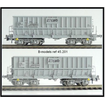 B-Models 45201 Set B 2x Erzwagen grau CAIB NMBS Ep.V
