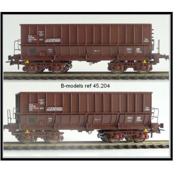 B-Models 45204 Set A 2x Erzwagen braun NMBS Ep.V