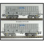 B-Models 45209 Set B 2x Erzwagen grau VTG NMBS Ep.V-VI