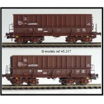 B-Models 45217 Set B 2x Erzwagen braun B-Xpedys NMBS Ep.V