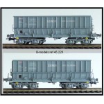 B-Models 45226 Set A 2x Erzwagen grau USINOR SNCF Ep.V