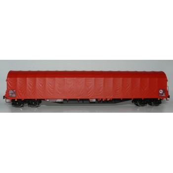 B-Models 45613 Set B 2x Schiebeplanenwagen Rils rot DBAG Ep. V-VI