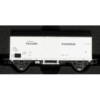 B-Models 45706 Set A 3x Kühlwagen Fisch Glms SNCB Ep.IV