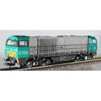 B-Models 3004.02 5704 Diesellok NMBS DC digital