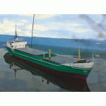 DM Küstenmotorschiff Frachter TIMRIX für Modellbahn H0 HO