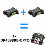 DIGIKEIJS DR4088RB-OPTO 16-Kanal Rückmeldemodul R-BUS für Roco Z21 H-Bridge System