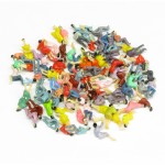 DIGIKEIJS DR60120-H0 100 bemalte Figuren HO SITZEND