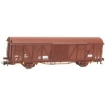 HERIS 11528 gedeckter Güterwagen 2-achsig braun Gbs263 DR Ep.IV