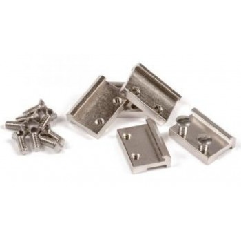 Massoth 8102650 Schienenverbinder Spur 1 (Code 250), vernickelt, 50 Stück