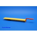 H0 Cargo-Trailer Terminal-Auflieger für Container Schwerlast und sperrige Güter 1:87 HO