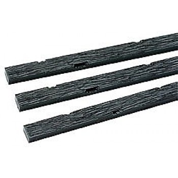 PECO SL-501 0e-Holzschwellen für den Gleisbau, Länge 127 mm, Beutel mit 10 Stück, SPAR SET 6 Stück