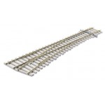 PECO SL-E1096 Weiche links mittlerer Radius Betonschwellen H0 Code 75 1,9 mm