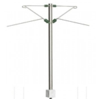Sommerfeldt 116 H-Profil-Mittelmast 68mm, Gleisabstand Mä-Fl-Tr