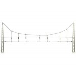 Sommerfeldt 131 Quertragwerk komplett mit Masten 360 mm Bausatz