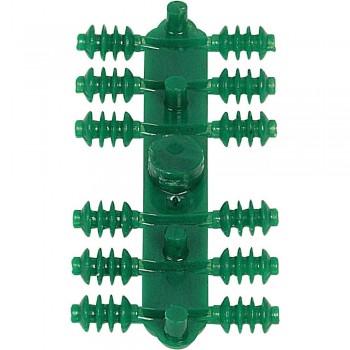 Sommerfeldt 150 Rillen-Isolator, grün (24 St. im Beutel)