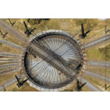 Sommerfeldt 162 H0 Oberl. Spinne m. 4 Masten f. Drehs.Bausatz