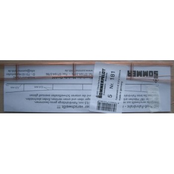 Sommerfeldt 181 Fahrdraht verkupfert 0,5 x 200 mm offen 5 Stück