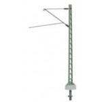 Sommerfeldt 185 Gitter-Streckenmast mit Ausleger, lackiert 5 Stück