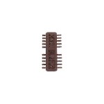 Sommerfeldt 393 Isolatoren braun 20 Stück