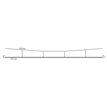 Sommerfeldt 473 Fahrdraht verkupfert 0,5 x 250 mm offen 5 Stück