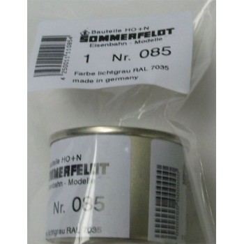 Sommerfeldt 085 Farbe lichtgrau RAL 7035 für Masten (ca.50g)