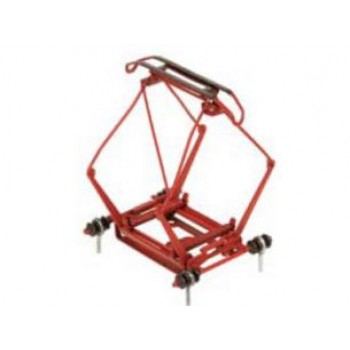 Sommerfeldt 905 H0 Stromabnehmer SBS 39 D rot Paar