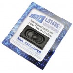 Zimo LS1635B Lautsprecher, 39 x 20 x 8mm, 8 Ohm, 2W