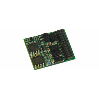 Zimo MX634D Variante des MX634, 21-polige "MTC"-Schnittst. NEM660 (FA3, FA4: norm. Ausg.)