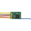 Zimo MX617R Miniatur Decoder - 13 x 9 x 2,6 mm -  0,8 A 8-pol Schnittstelle NEM652 an Drähten